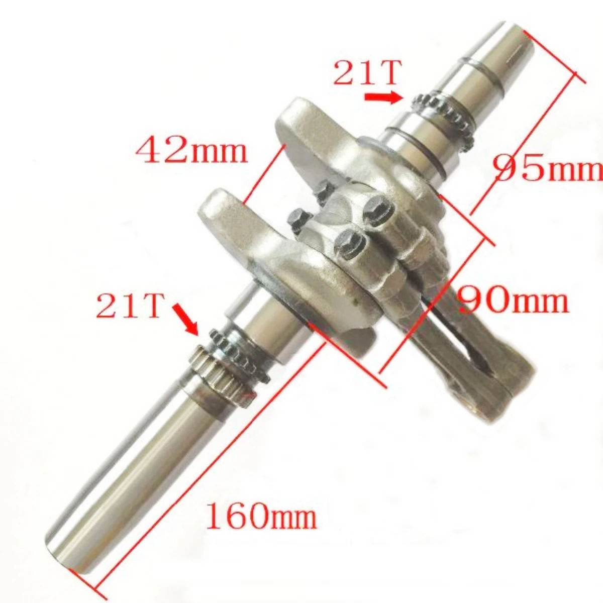 Crankshaft Assy with Connecting Rod for Bennche Spire 800 Coleman Outfitter 800 Trail Tamer 800 Massimo MSU800 Qlink FrontRunner