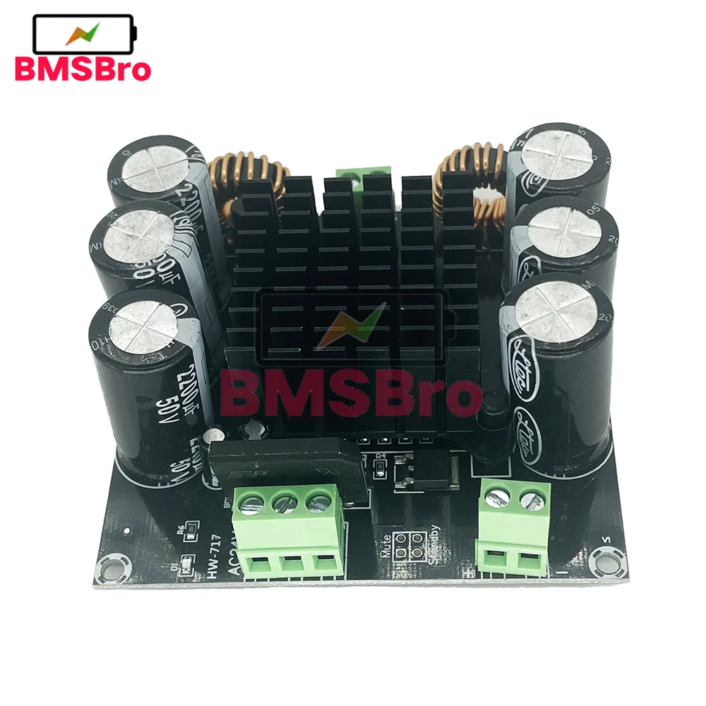 High Power TDA8954TH  Digital Amplifier Board 420W Mono Channel Digital Core BTL Mode Fever Class