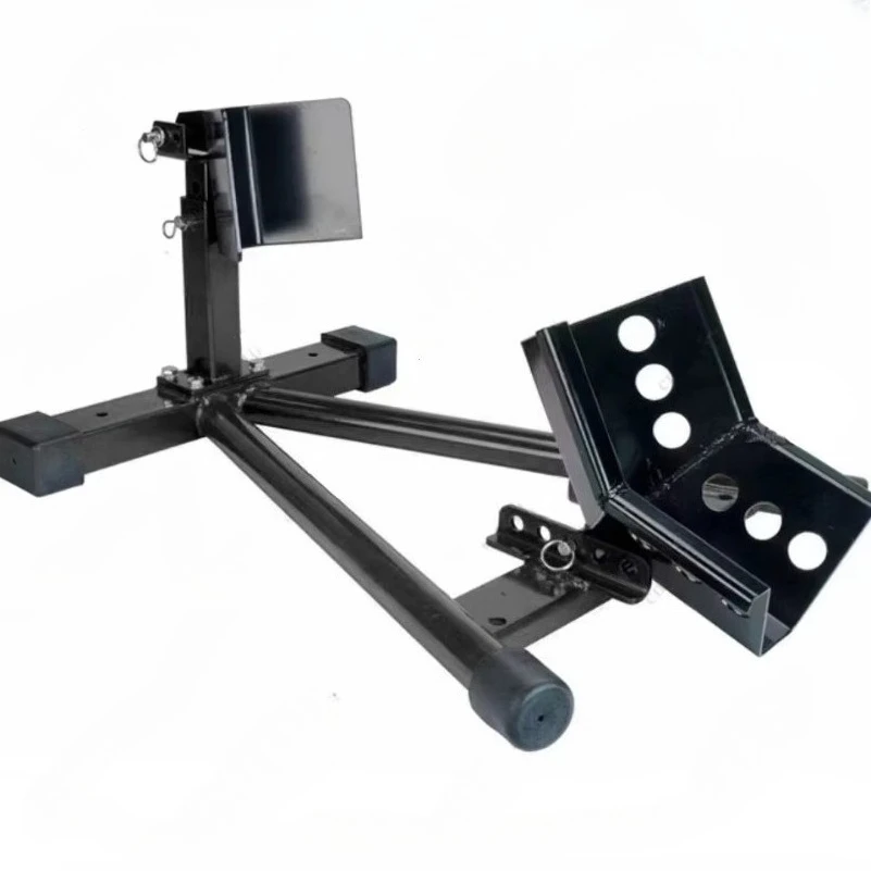 Motorcycle Front Wheel Support Frame Motorcycle Treadboard Cushion Support Frame Tire Repairing Stand Tool