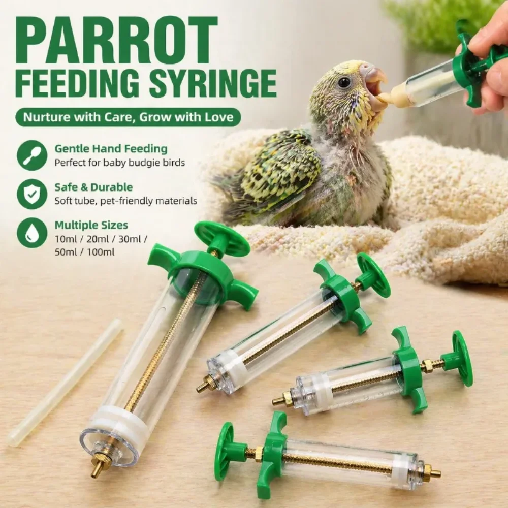 Pet Supplies Young - Suntikan Makan Manual untuk Anak Burung