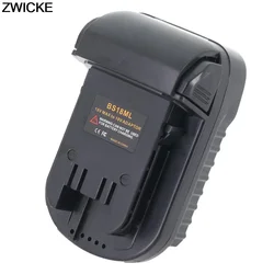 Adapter Converter BS18ML For Bosch 18V Li-ion Battery To for Milwaukee Lithium Cordless Electrical Power Tool Home Connector