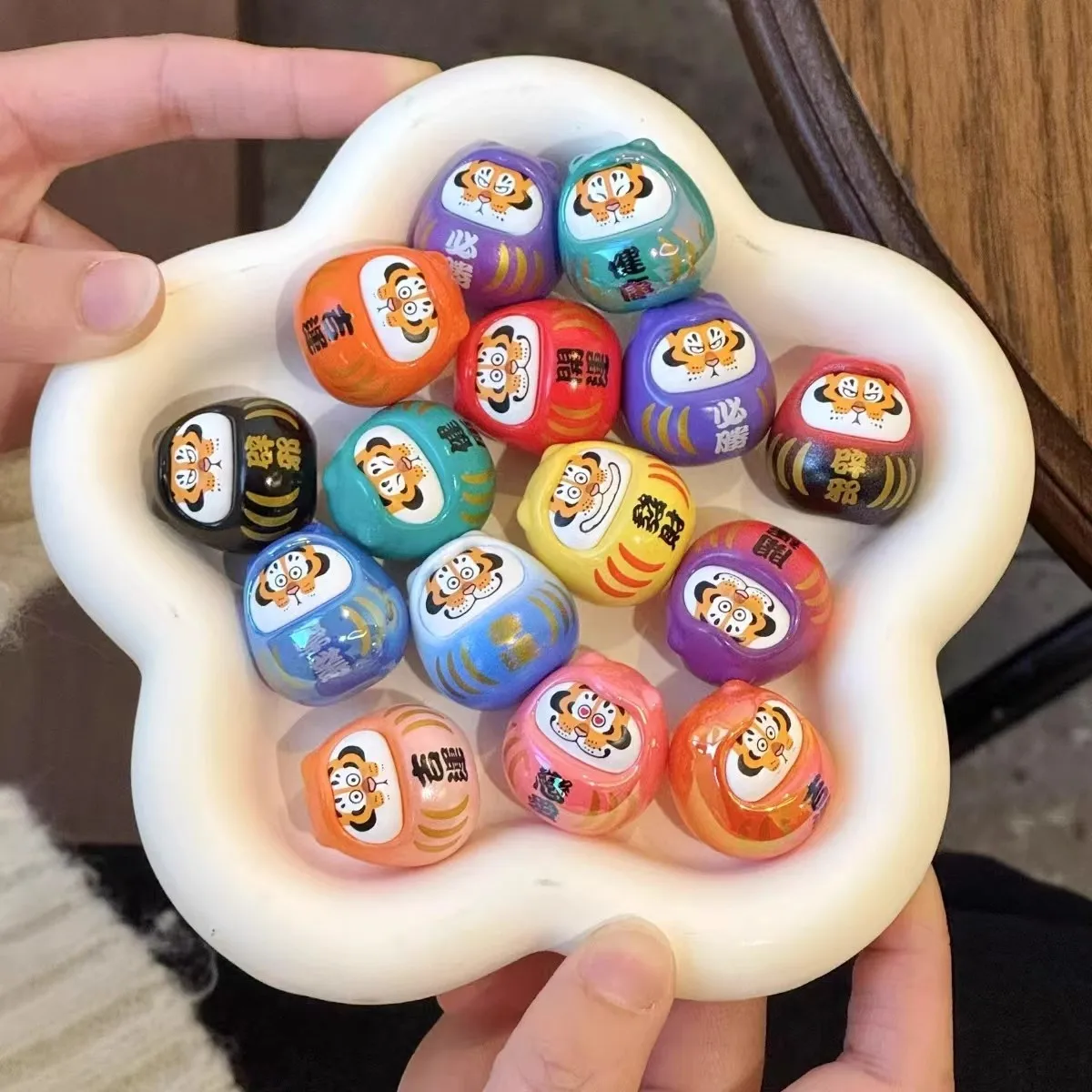 

I Am Not Fat Tiger Pray Dharma Series Mini Blind Box Mystery Box Kawaii Anime Figure Collection Dolls Gift Kid Toy