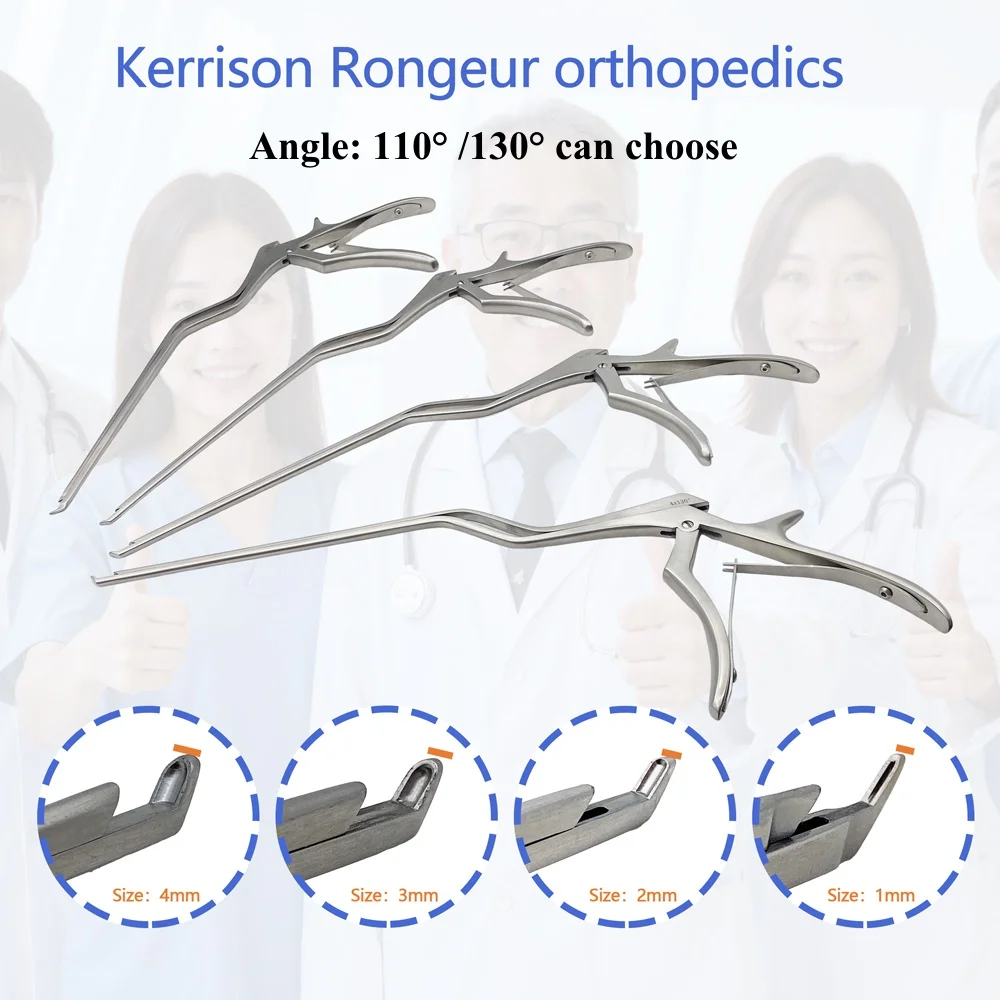Laminectomy Surgical Instruments Kerrison Rongeurs Forceps Laminectomy Punches tool pet surgical instrument