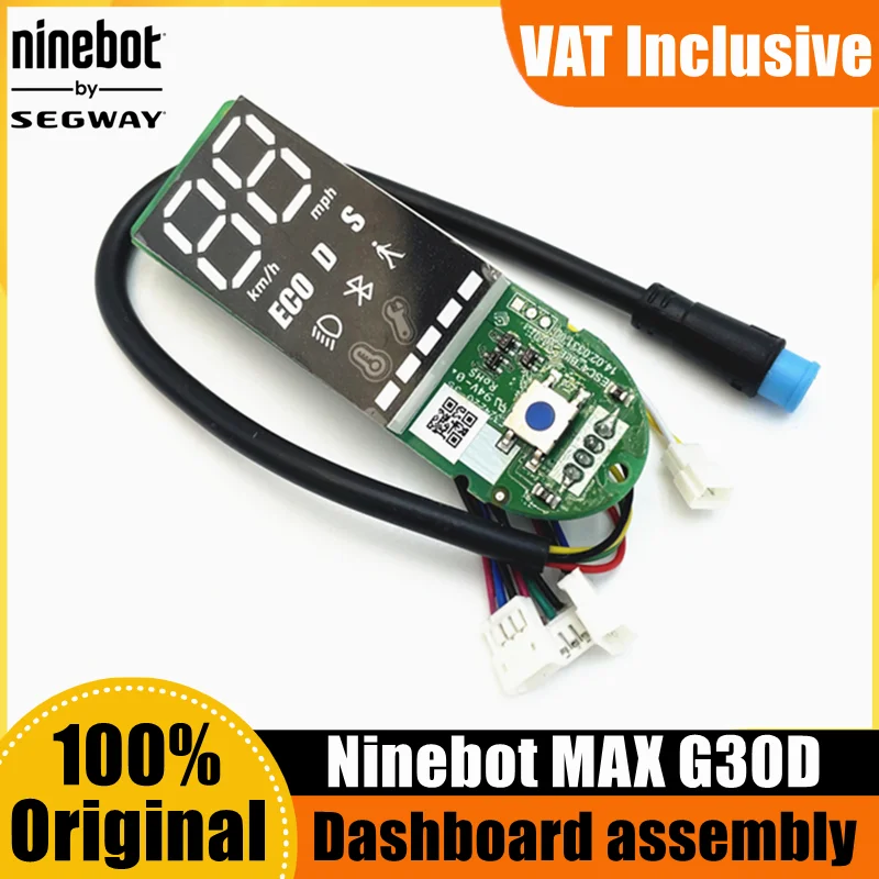 Original Ninebot G30D Dashboard assembly kit Parts for Ninebot MAX G30D KickScooter Dash board Replacement Accessories