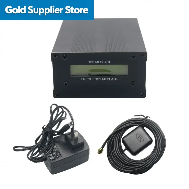 GPSDO GPS Clock 10M LCD Display Frequency Message Disciplined Oscillator