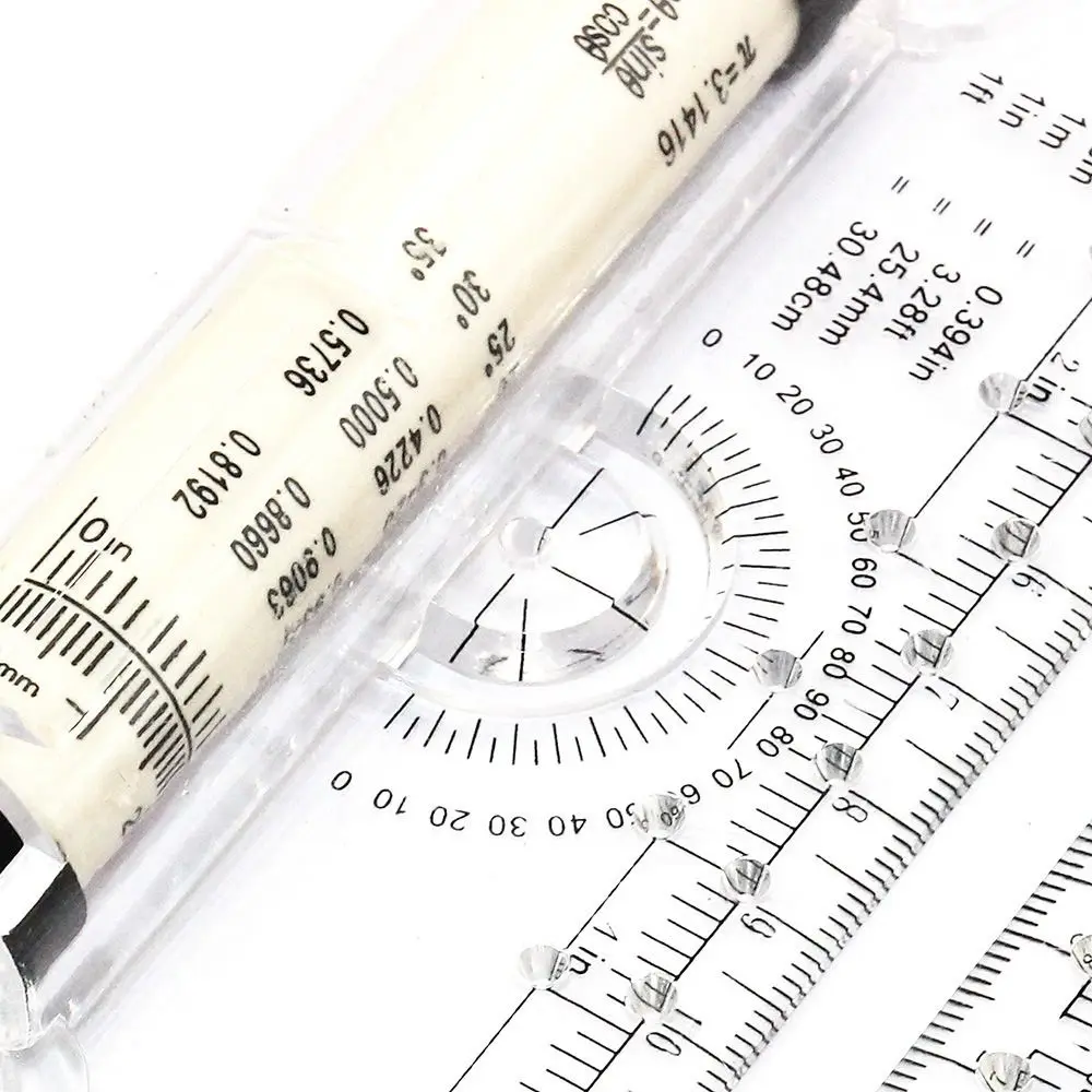 Clear Universal Angle Balance Student Design 15cm 30cm Drawing Ruler Rolling Parallel Rulers Rolling Ruler Roll Draw Ruler