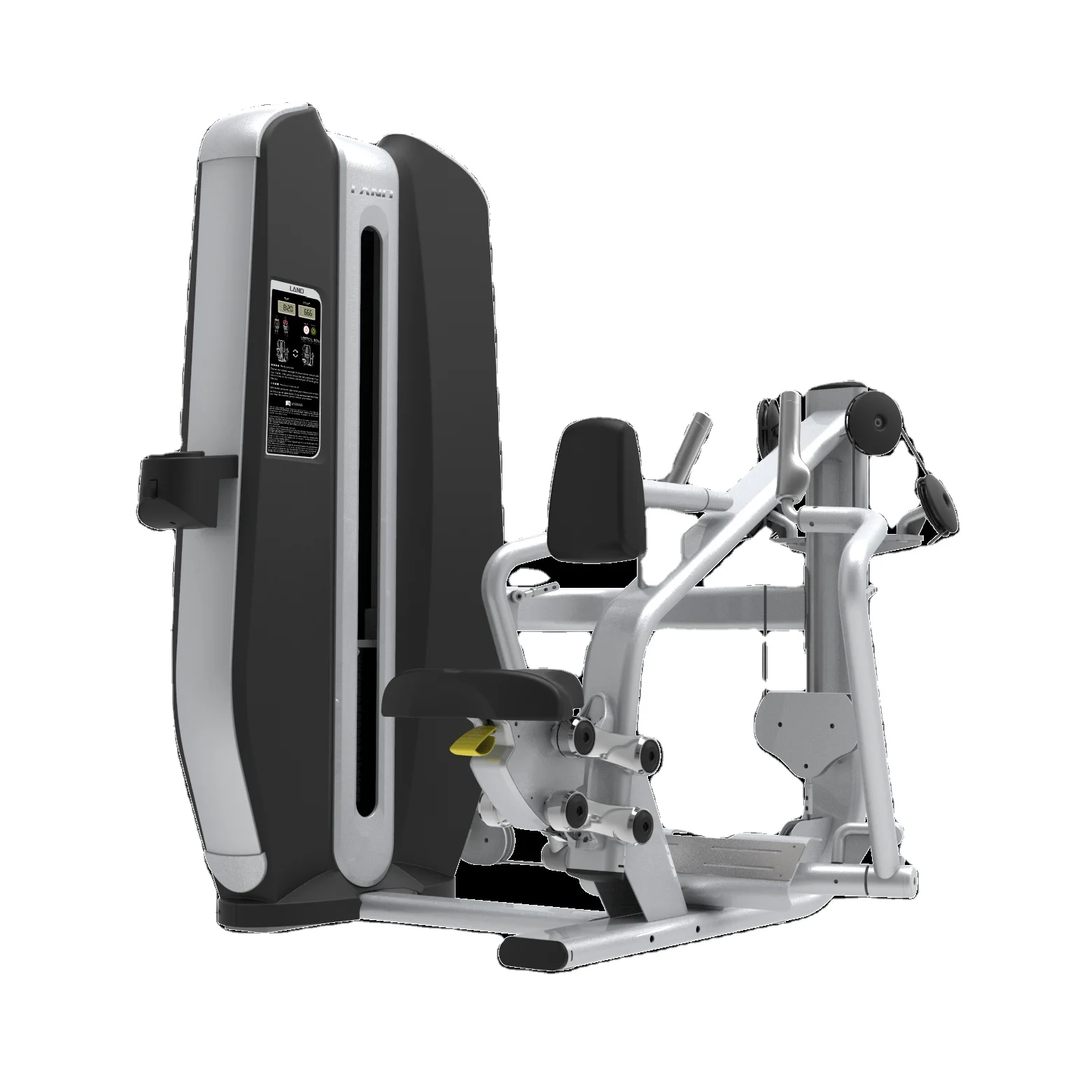 Máquina de remo sentado comercial profesional para entrenamiento de fuerza de espalda para gimnasios y clubes de fitness, serie LUXURY