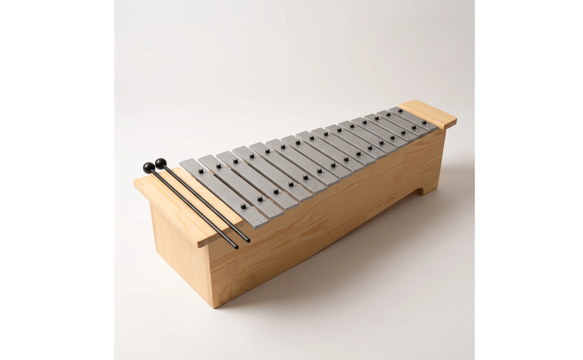 Metallophone Wooden Glockenspiel Xylophone Resonant Percussion Instrument with Mallets Precision-Tuned for Students, Classroom Metallophone Wooden Glockenspiel Xylophone Resonant Percussion Instrument with Mallets Precision-Tuned for Students, Classroom