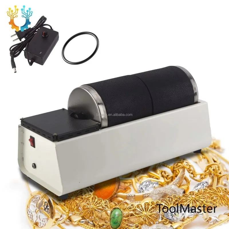 

[2026]Boasta DT-30 Double Barrel Rotary Tumbler Polishing Machine For Jewelry And Metal Finishing Cleaning Making Machine
