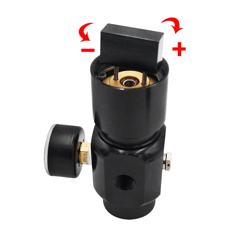 

CO2 MINI REGULATOR 0.825Inch-14NGO INPUT 1500 PSI OUTPUT 0-130 PSI Co2 Regulator For Pneumatic Tools-[A04I]