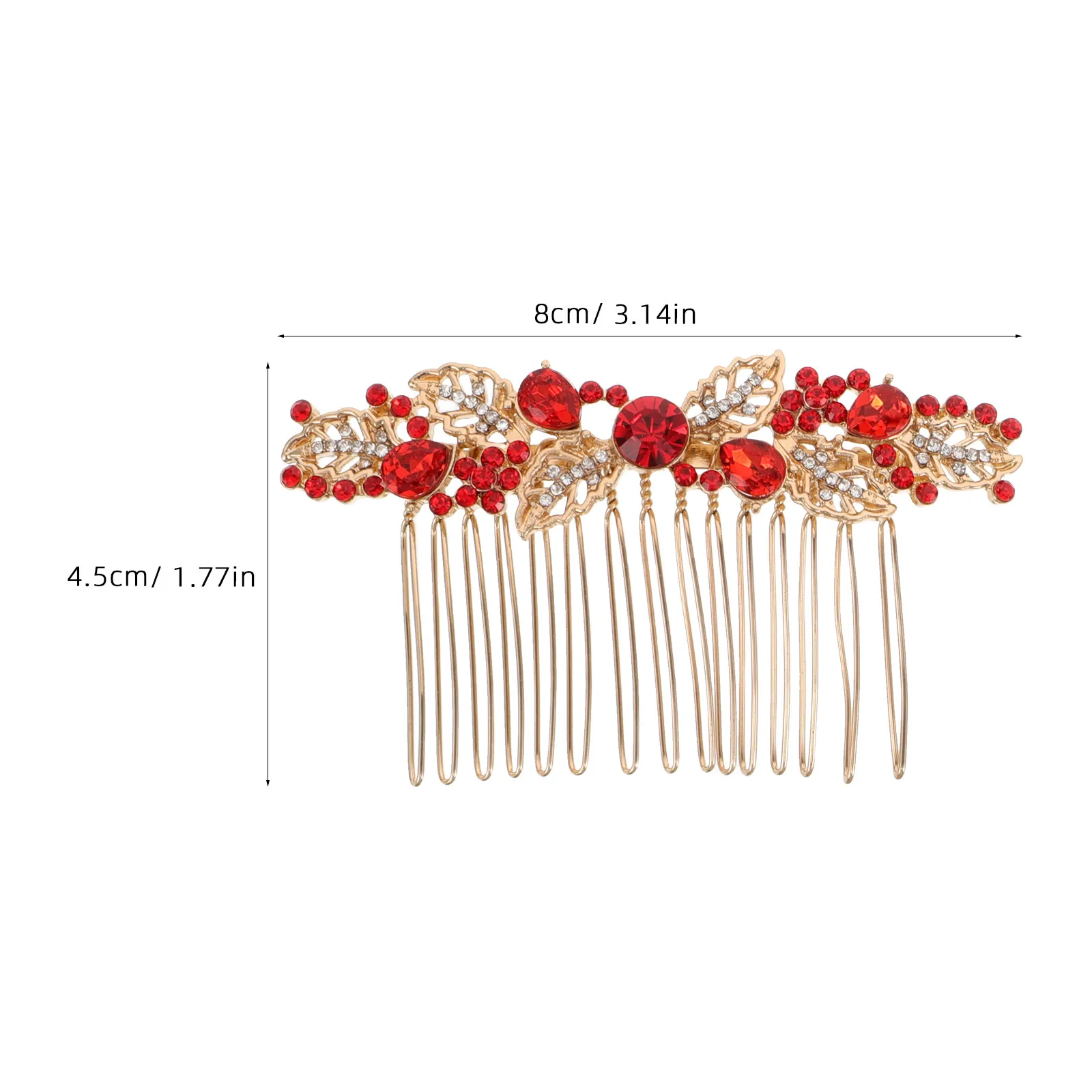 3 Pcs Hair Combs Elegant Accessory Bridal Headdress for Bridesmaids Decorative Accessories