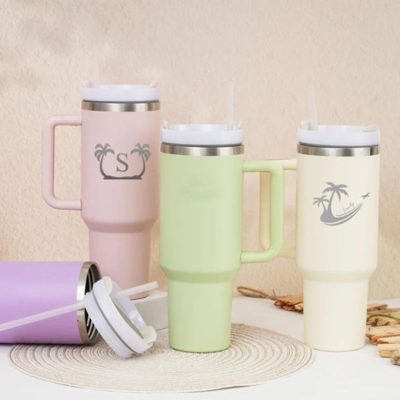 Personalized 20oz Insulated Tumbler Custom Logo Travel Mug Graduation Gift Valentine Present for Classmates Teachers Elders 2026