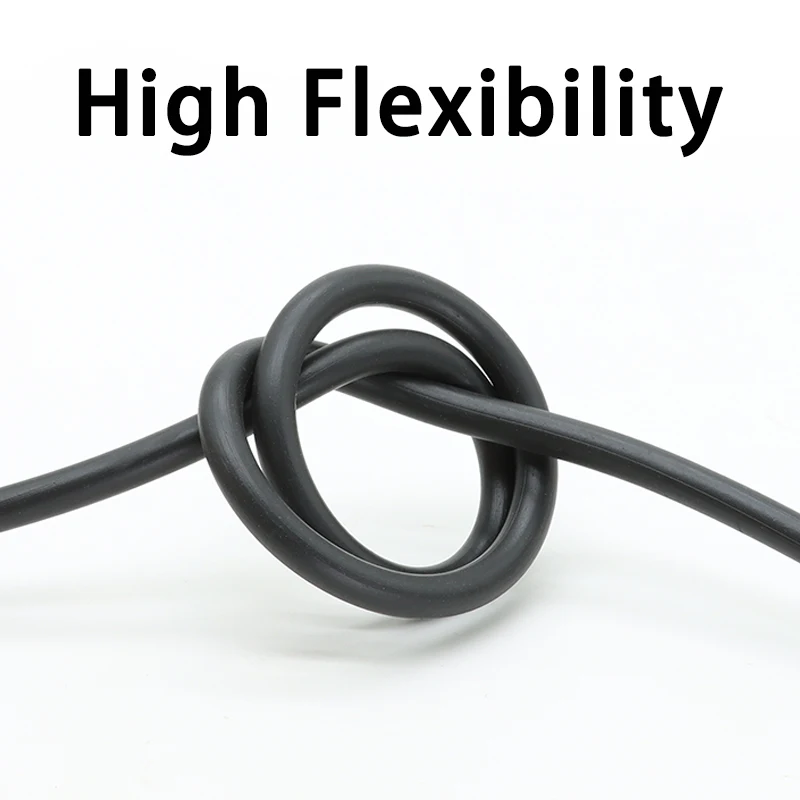 2-10m Black NBR Rubber Strip Seal 1.5/2/2.5/3/4/5/6/7/8/9/10mm Nitrile High Temperature Oil Resistant Solid Round Sealing Strip