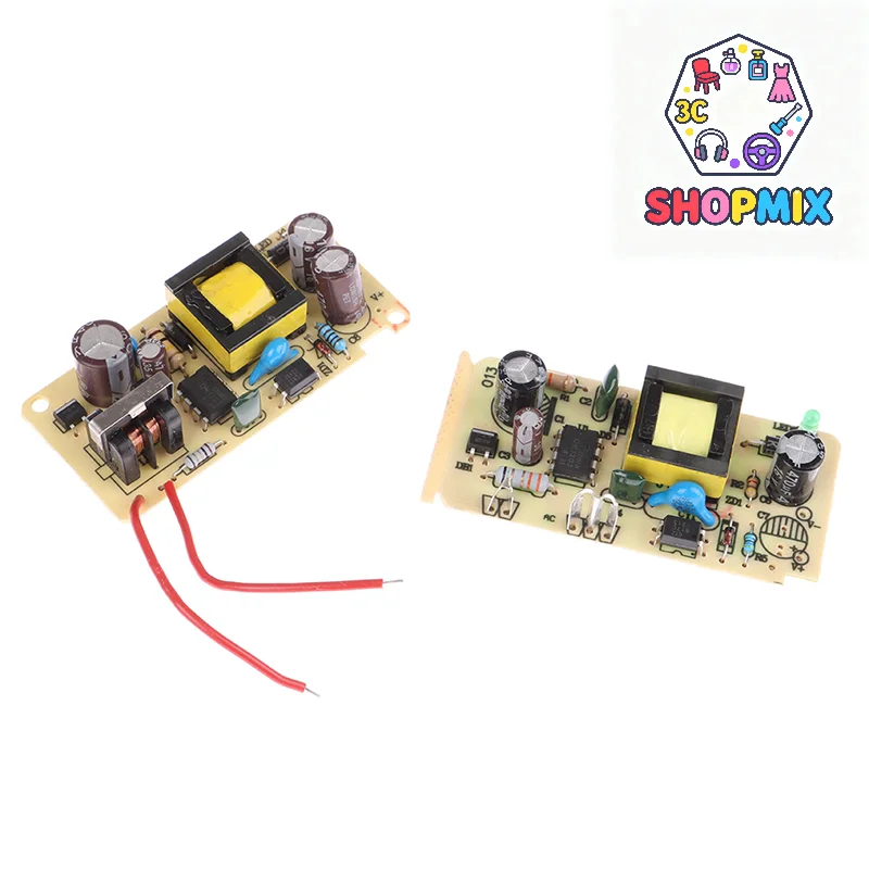 AC-DC 12V 1A Switching Power Supply Module Bare Circuit AC 100-240V to 12V Board Regulator for Repair