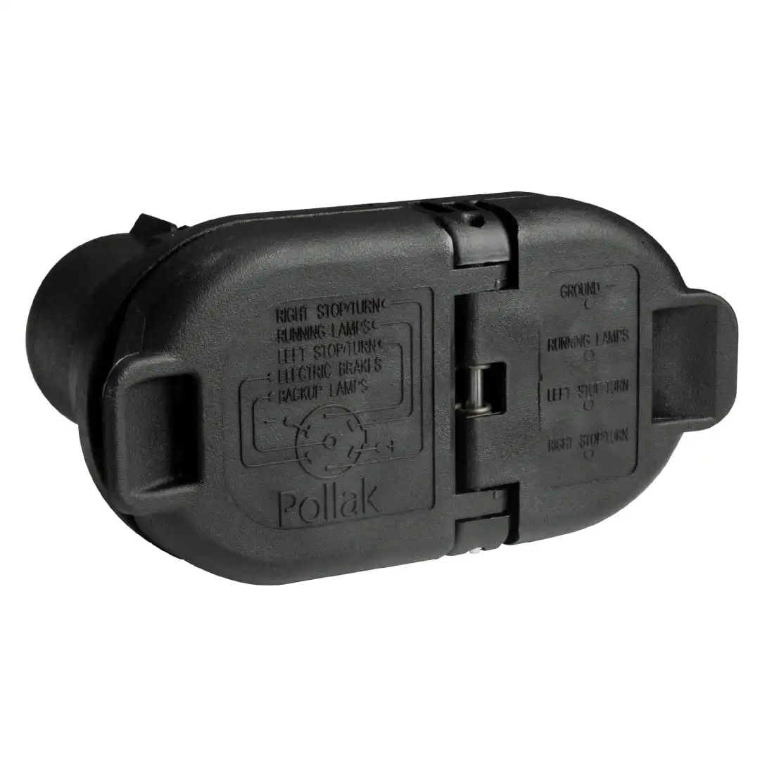 Anhänger-Verkabelungsanschlüsse, 7 Klingen und 4 Flach, jeweils 1, robuste Abschleppstopfen für Wohnmobile und Bootabanhänger, Installationsset