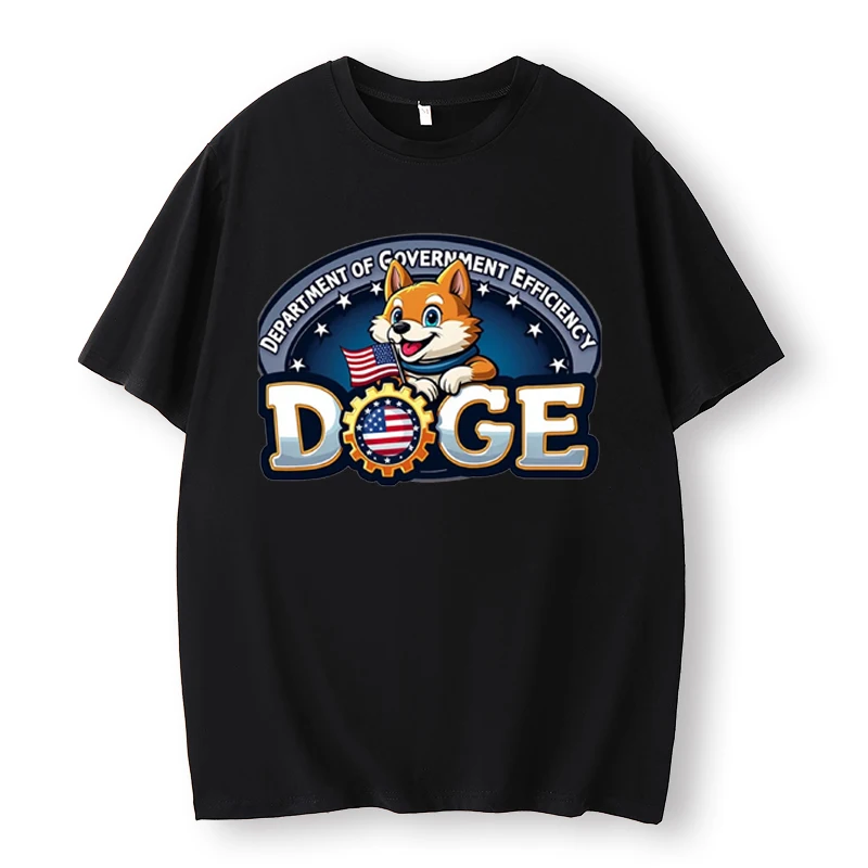 Doge Elon Musk Government Efficiency Oversized Shirt, Shiba Inu Neon Art, Make Pets Safe Again Trump, Republican Party, Unisex