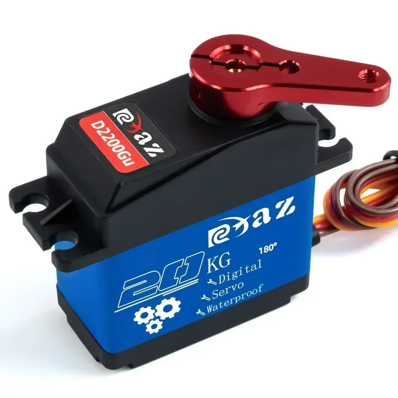 

Waterproof Servo 20Kg 25Kg 30Kg 35Kg High Speed servo Metal Gear Digital Servo RC For 1/8 1/10 SCX10 Truck Robot Upgrade Parts