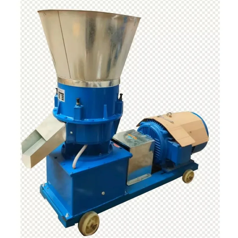 

YL-4-125 Small Electric Motor Feed Processing Small Poultry Pellet Feed Machine Pellet Machines
