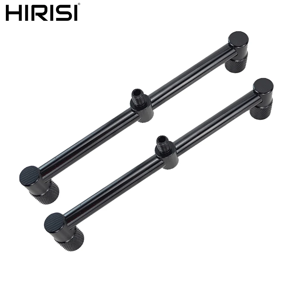 

Hirisi 2X Mini Black Short Buzz Bars 20cm/25cm/30cm for Dual Rod Carp Fishing