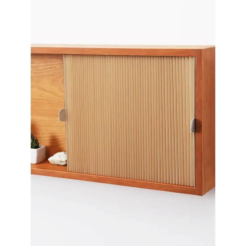 Magnetic honeycomb cabinet blocking curtain, bookcase cabinet sundries dust curtain, ugly sunscreen curtain, cabinet door free
