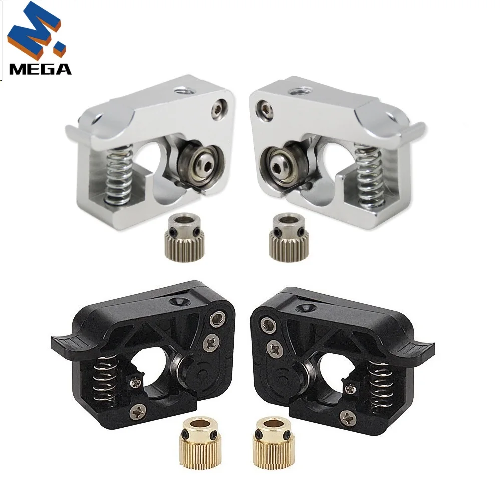 MEGA MK10 Extruder Kit Remote Direct Extrusion 1.75mm Right Left Hand Arm Full Metal Bowden 3D Printers Parts with 40 Tooth Gear