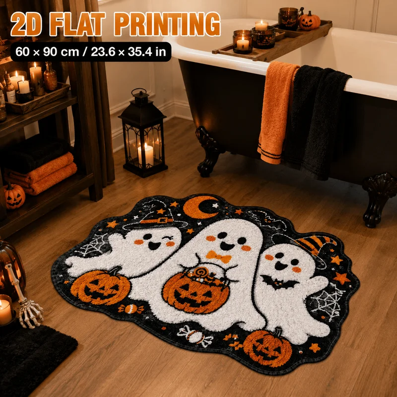 Aquarium Zombie - VIKAMA Halloween Cute Ghost Pumpkin Irregular