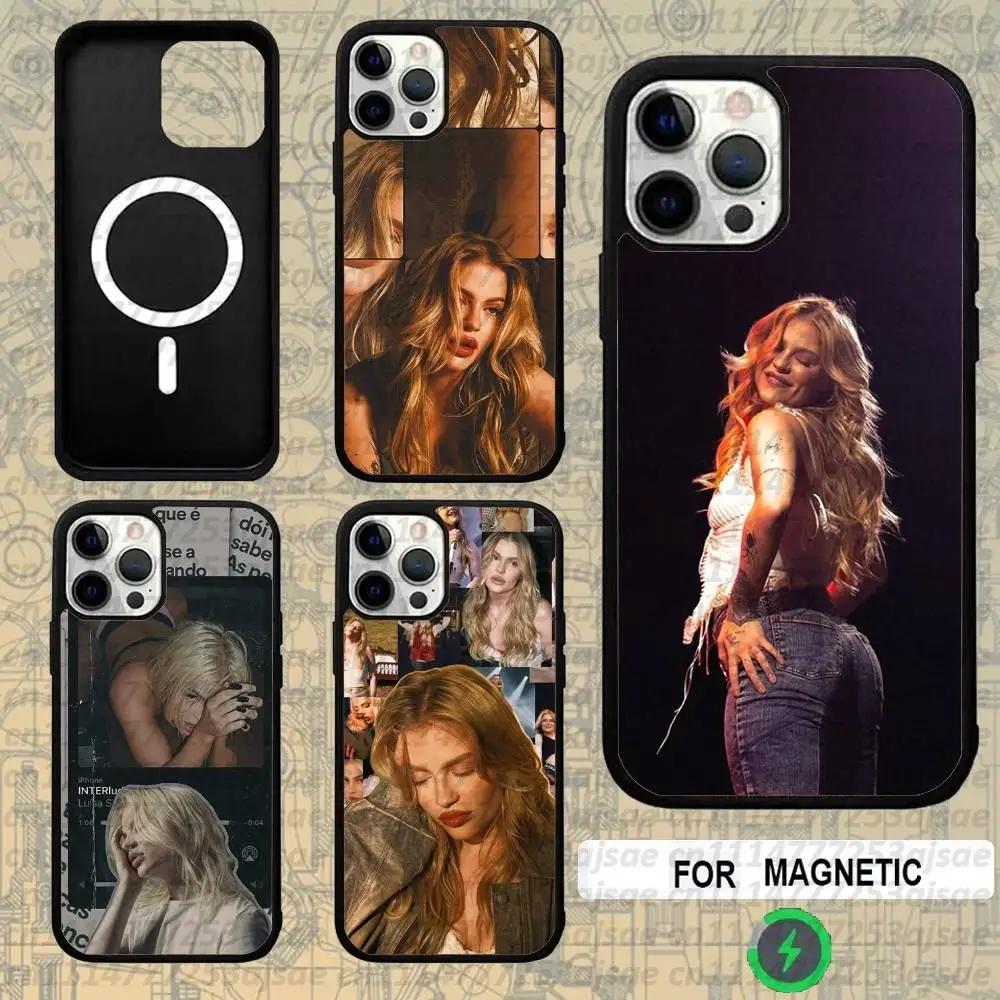 Luisa Sonza MOTINHA For Magsafe Wireless Charger Case For iPhone 18,15,16,17,13,14,11,12,Pro,Max,Plus,E,Air,Mini Cover