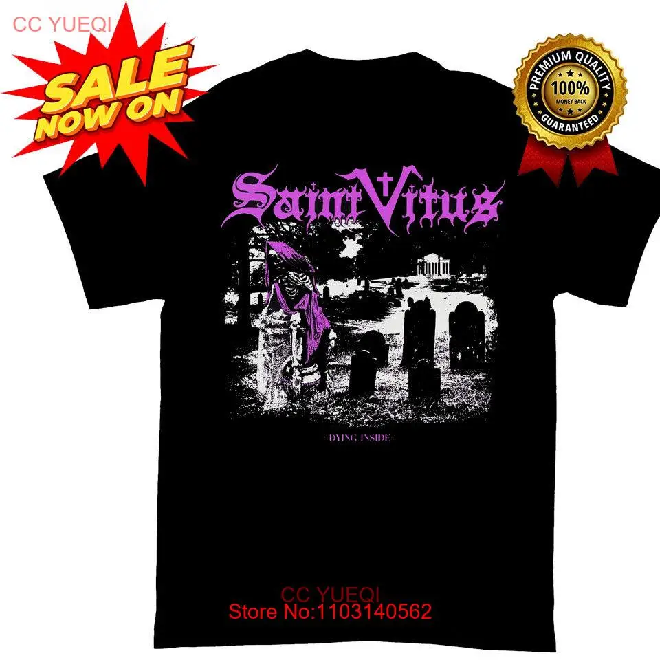 Dying Inside Saint Vitus Band Black T-Shirt S-5XL BVP37