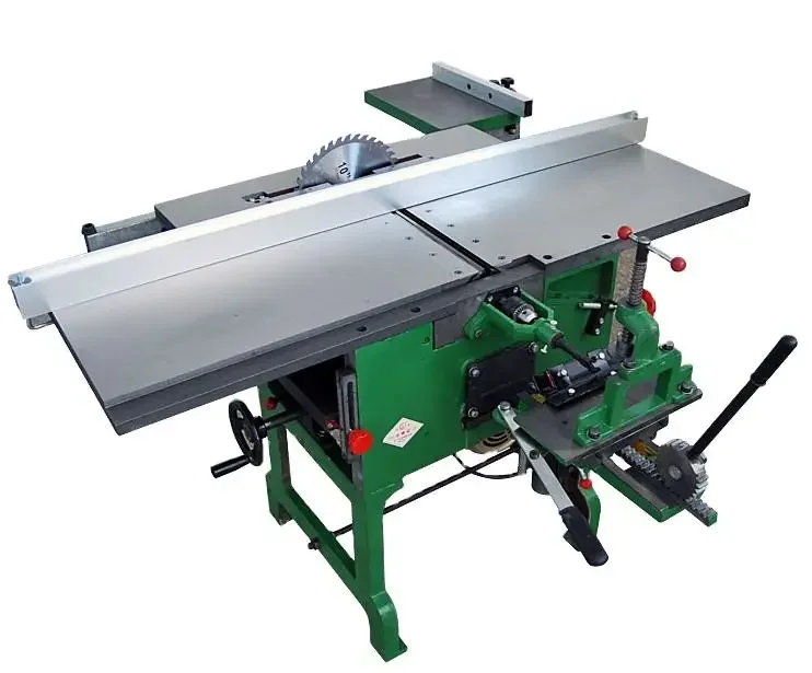 Wood Planer Thickener for  220V MLQ345 3 in 1 Wood Planer Table Saw Machine Easy To Operate