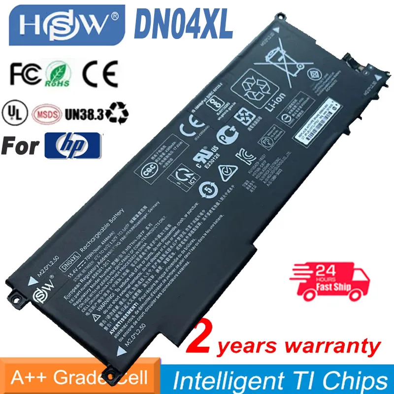 

Аккумулятор 70WH DN04XL для HP ZBook X2 G4 3FB87UT 3WP24UT 3XP65UT 3XT78UT 3JY50UT 3FB84UT 3JY49UT 856843-850 HSTNN-DB7P