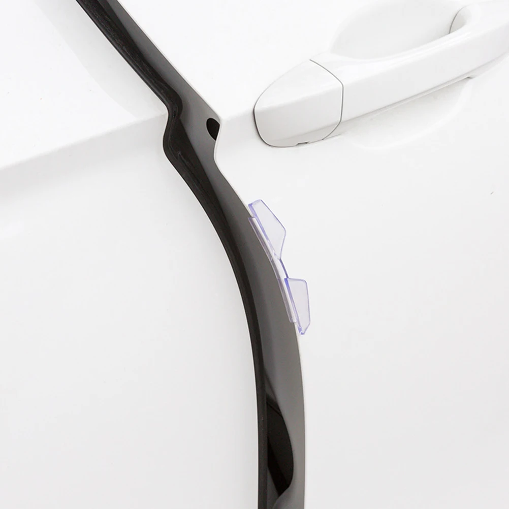 

8Pcs Car Door Guard Strip Anti-Collision Flexible Auto Door Crash Scratch Shield Car Accessories