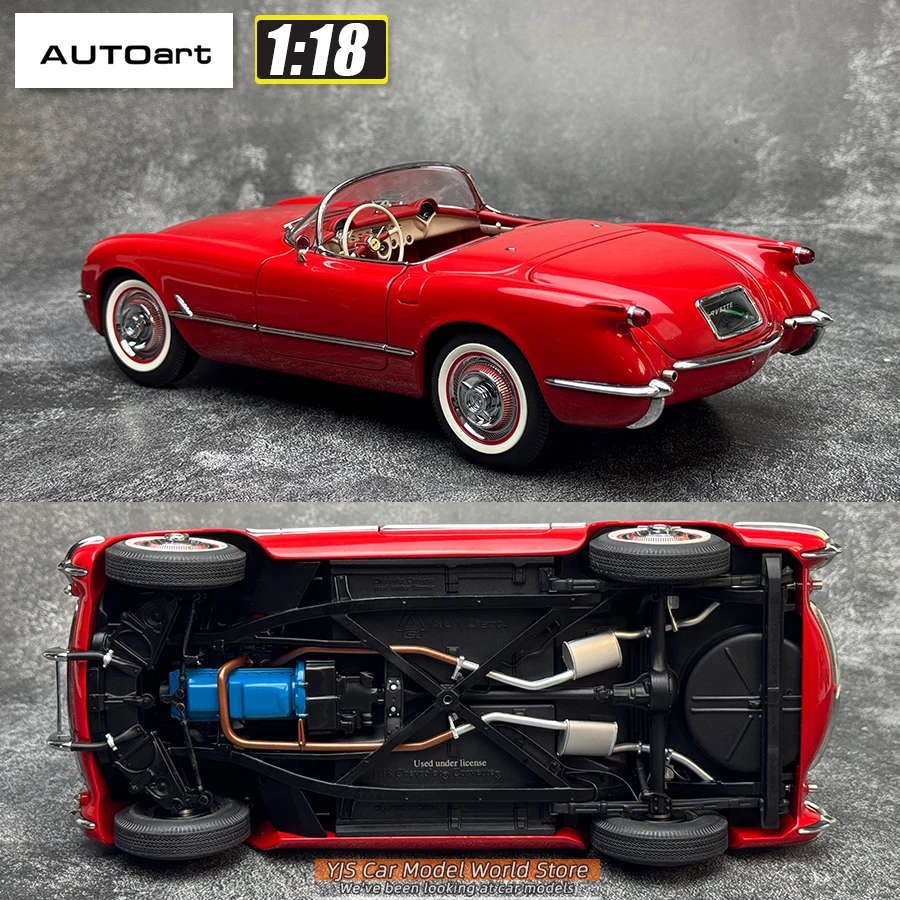 AUTOART 1/18 Corvette 1954 Red Car model Send to a friend Personal
