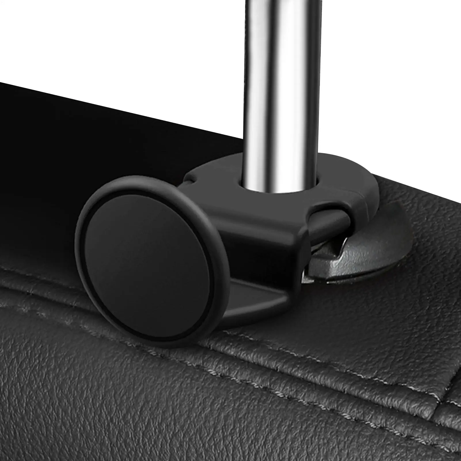 Headrest Hooks For Car Folding Universal Anti-Slip Organizer Car Headrest Hanger For Travel Road Trip Commute Business Outdoor