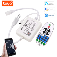 Wifi Bluetooth App Control 110V 220V Single Color Controller EU/UK/US/AU Set Use For led Strip With Remote