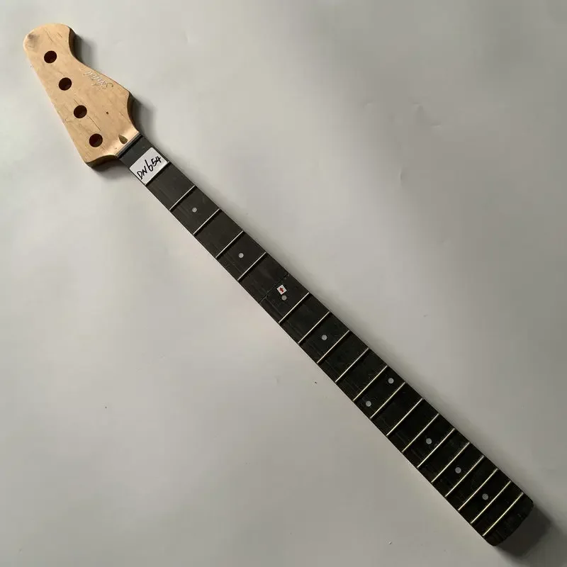 DN654 Original and Genuine Artist 4 Strings Electric Bass Unfinished Bass Neck 1 Frets Missed with Damages But Works Well