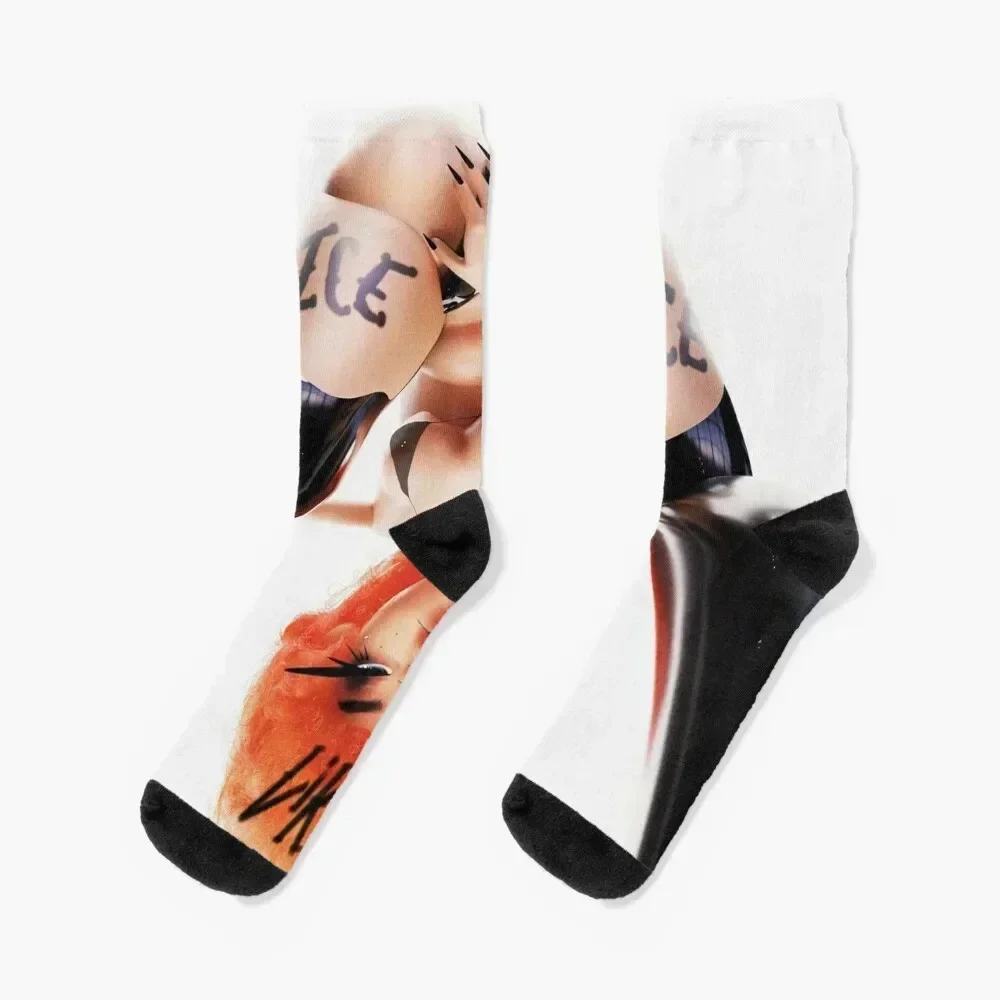 

DOLLS Socks christmas stocking hip hop cute Toe sports Socks Women Men's hiphop man floral Socks Female Men's