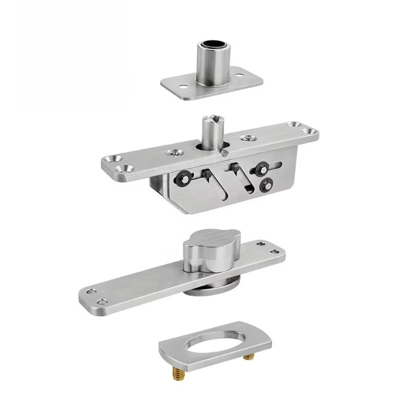 Heavy duty automatic closing stainless steel door hinge, adjustable upper and lower hinge 360 degree opening angle