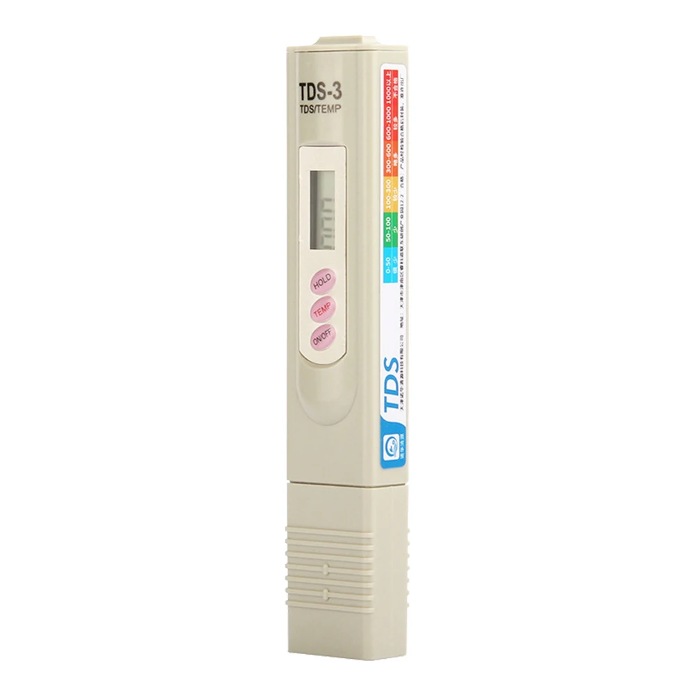 TDS Meter Digital Water Tester Accurate Reliable 0-9999 Ppm Water Quality Analyzer Multifunctional for Drinking Water Aquariums