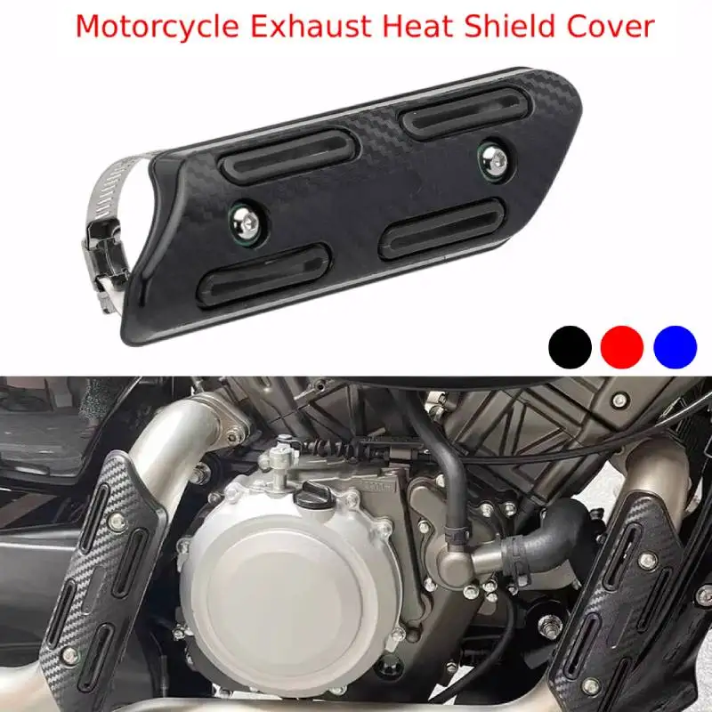 For Honda CRF250R CRF450R For Yamaha YZ250F YZ450F Universal Exhaust Heat Shield Cover Protector For EXC SXF XC SX EXCF XCW 125