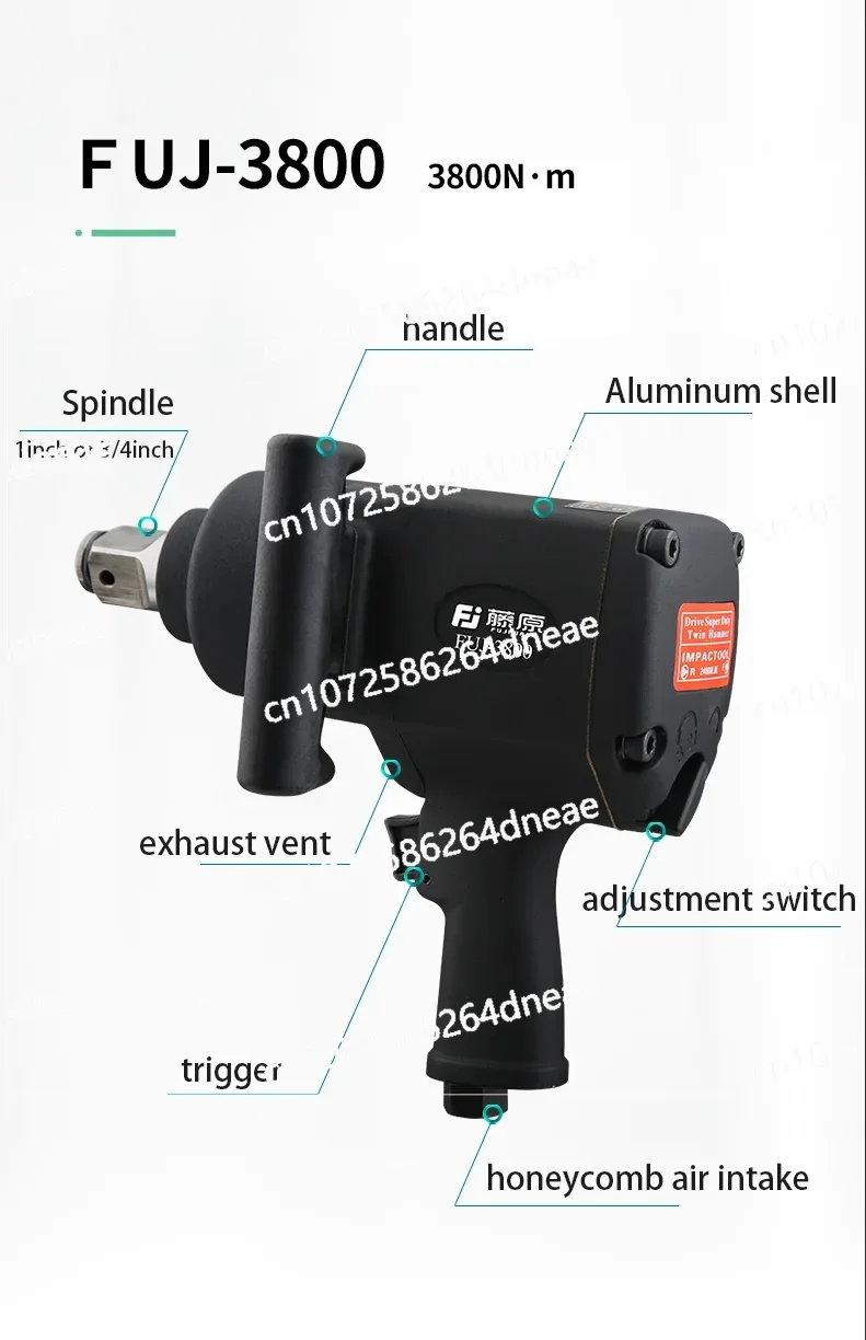 Removing Screws 3800 Pneumatic Torque Wrench