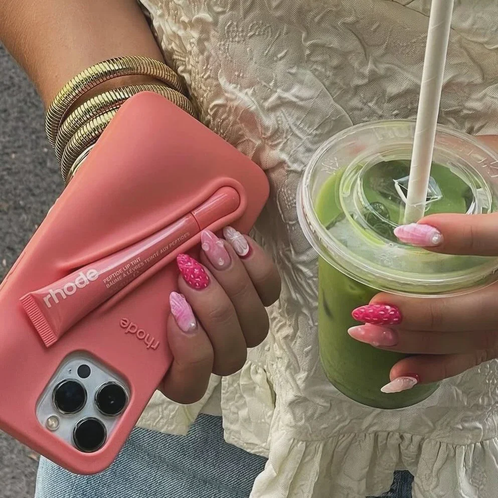 Volledig natuurlijk hydraterend lipmasker en glans - genezende balsem voor droge lippen, voedende reparatiebehandeling met blush-tint, veganistische verzorging