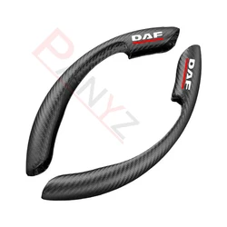Car Steering Wheel Cover black suede leather for DAF XF 95 105 CF LF VAN lf Car Steering Wheel Cover