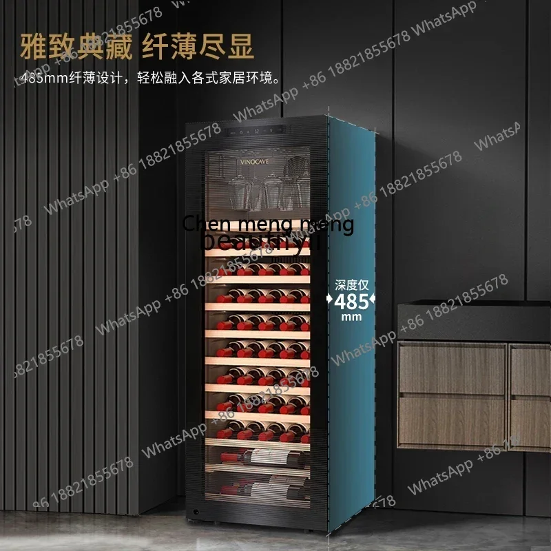 

Hot sales Red wine thermostatic wine cabinet household small tea refrigerator ice bar