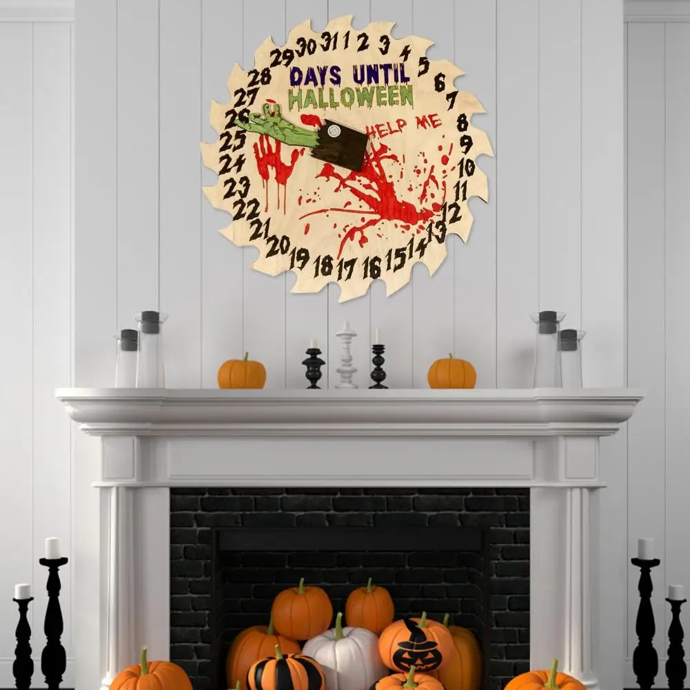 

Advent Calendar 31 Days Halloween Countdown Calendar Spooky Wooden Halloween Countdown Calendars Home Decorations Holiday