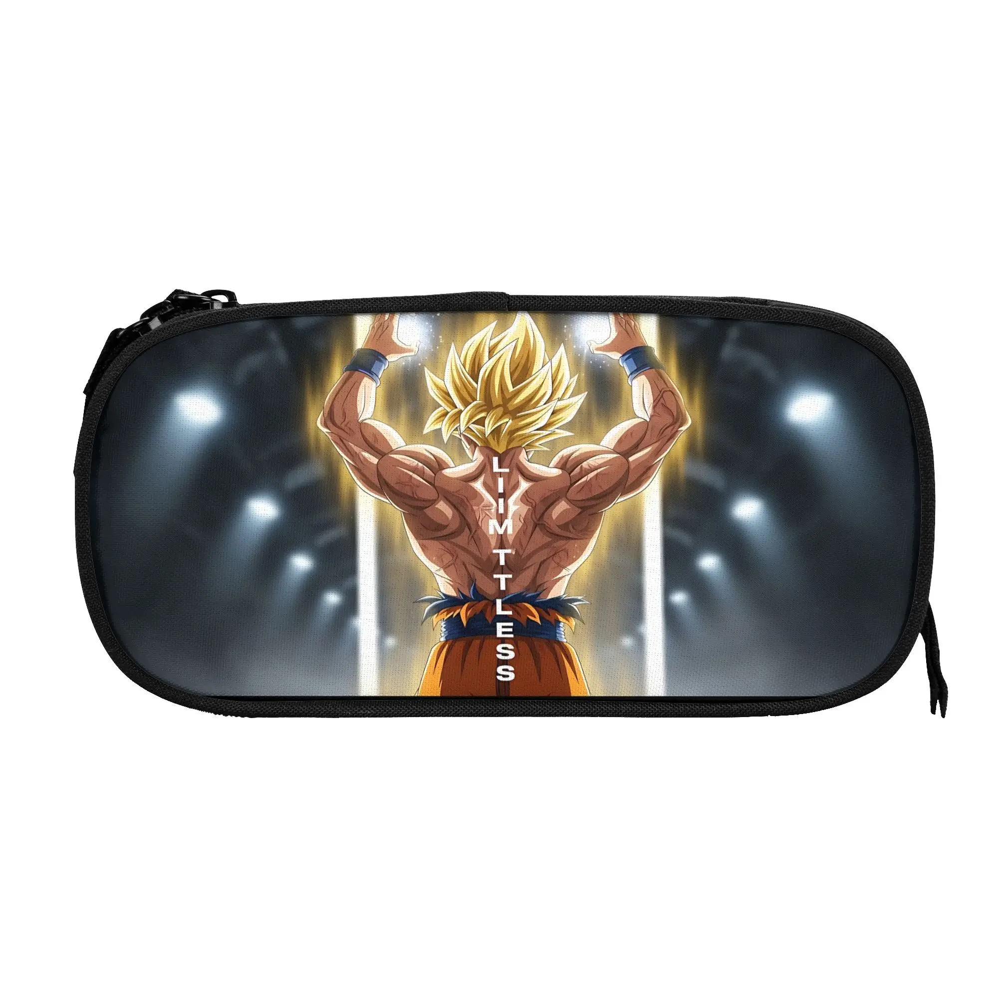 Custom Dragon Ball Z Large Capacity Bags for Child  School Pencil Bag for Boys Gilrs Kids
