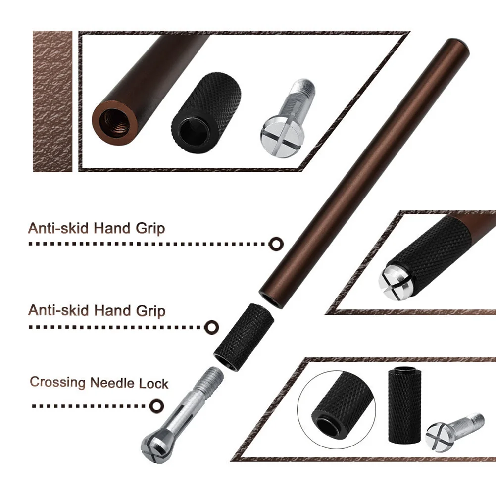 Eyebrow Kit with Manual Pen Microblade and Practice Skin for Eyeliner Lip Liner Scar Camouflage Use