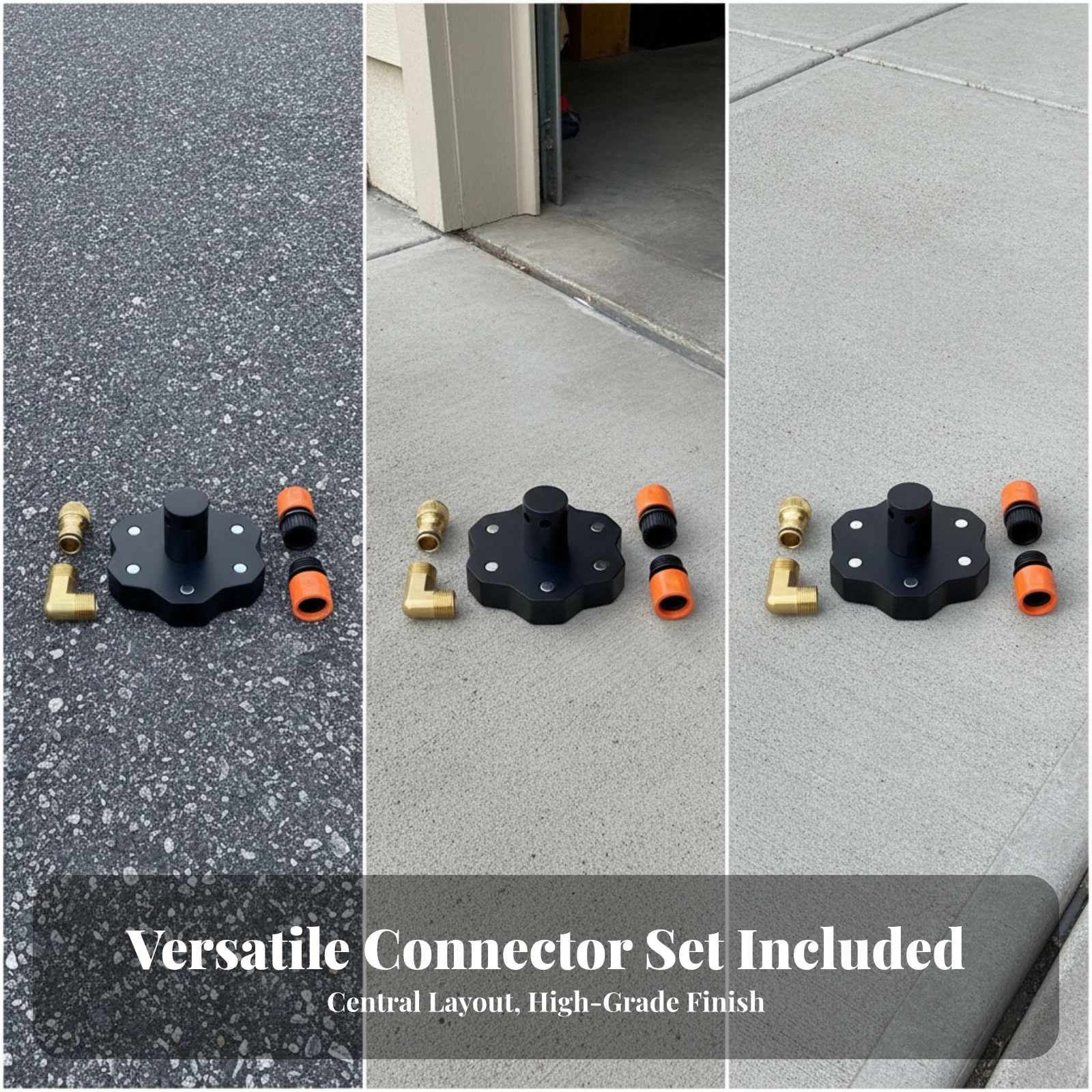 Undercarriage Cleaning Attachment Magnetic Chassis Washer Undercarriage Washer with Quick-Connect Fittings Ergonomic