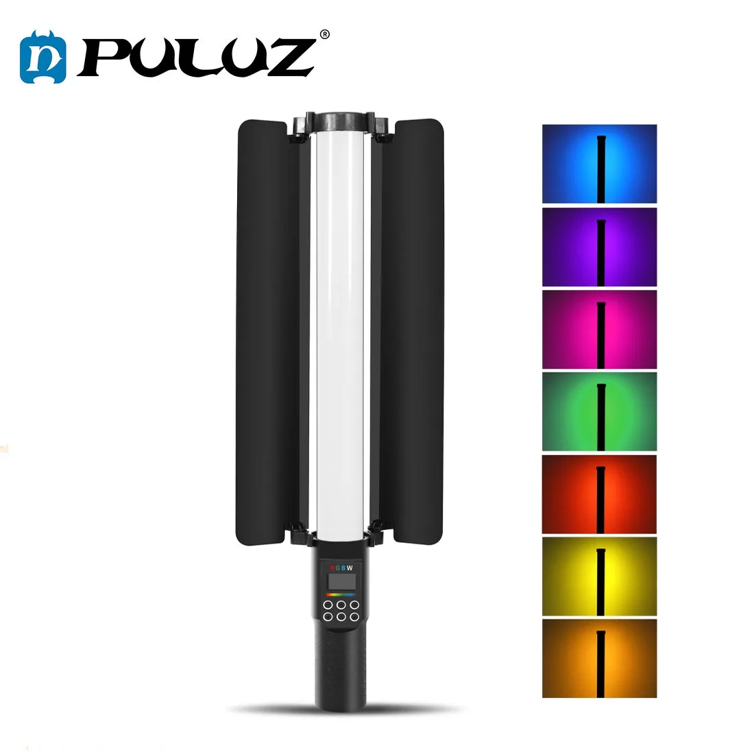 

PULUZ 122 LEDs Photo Handheld Light Stick Full Color RGB Fill Light with Barndoor Photographic Lighting