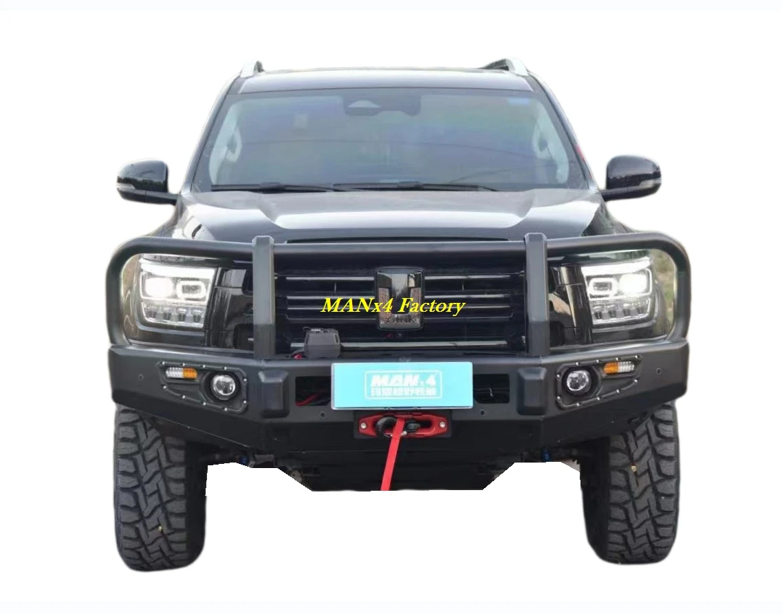 Top-level 4wd Front Bumper Steel Bull Bar For Great Wall GWM Tank 500 Tank500