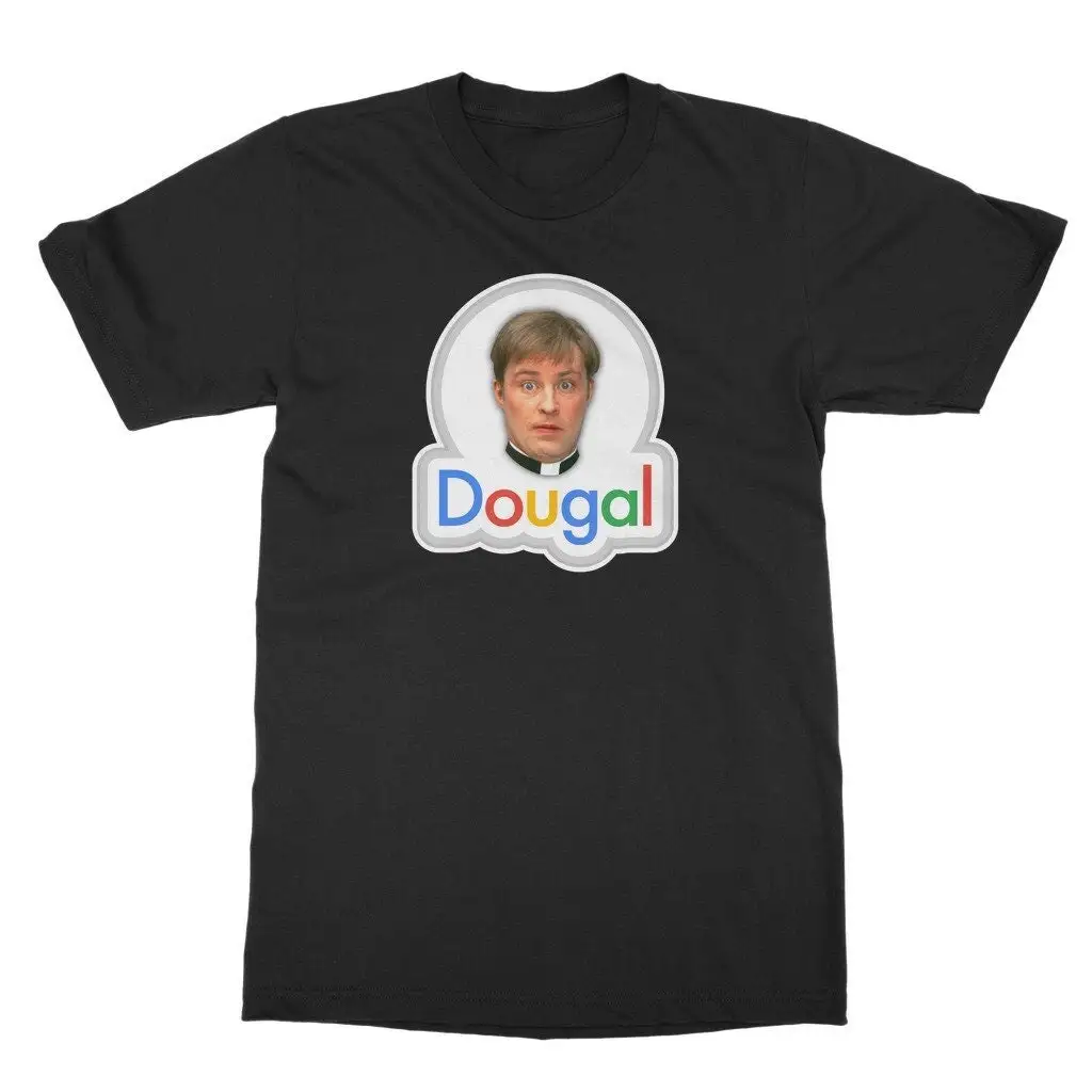 Google Dougal Father Ted Adult T Shirt